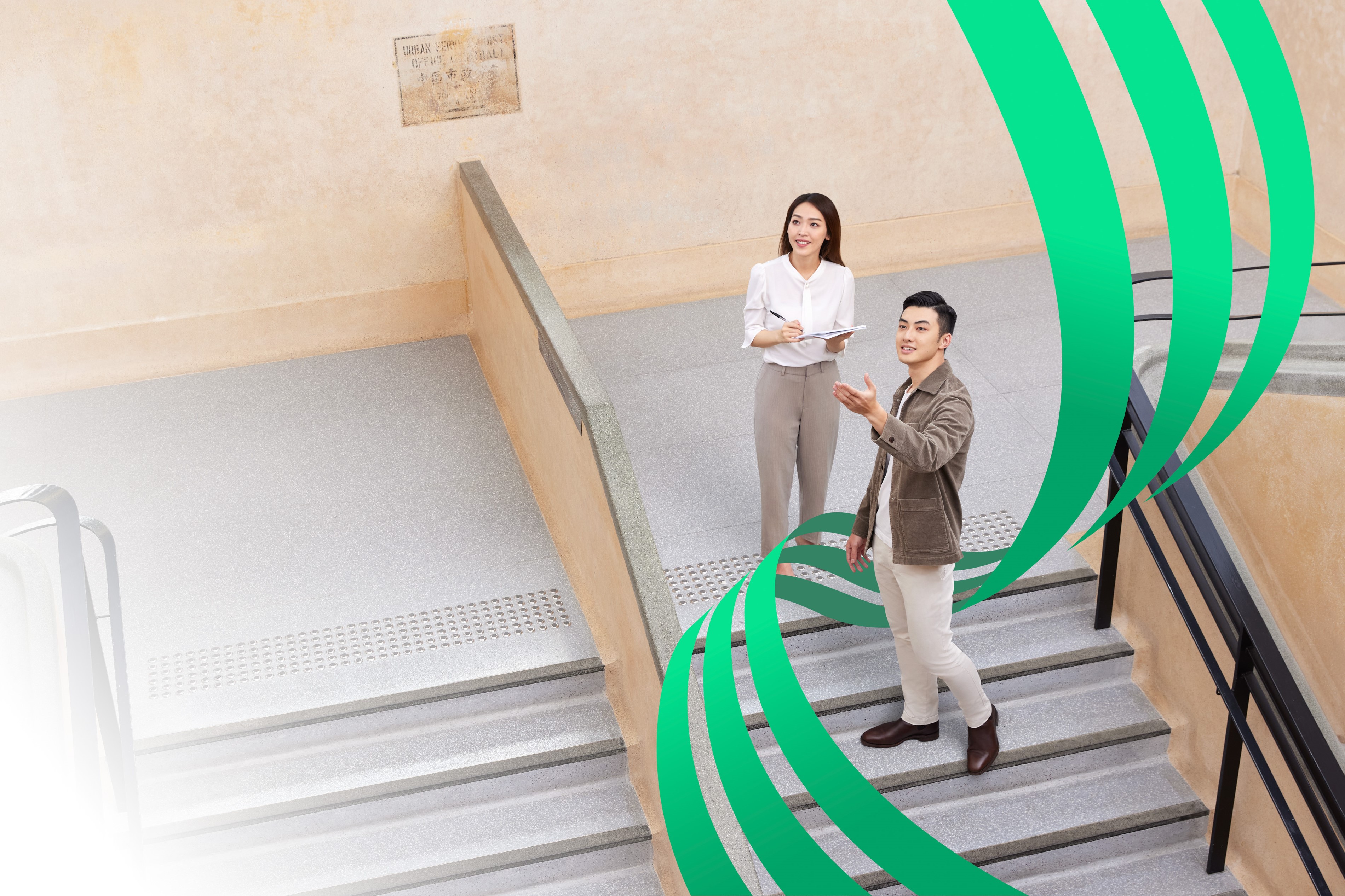 華懋集團 2026 年推動社會發展之企業願景：透過專業人才發揮影響力，致力於豐盛「人」的生活、促進「繁榮」與保護「環境」，達成商業、社會及環保之長遠裨益。