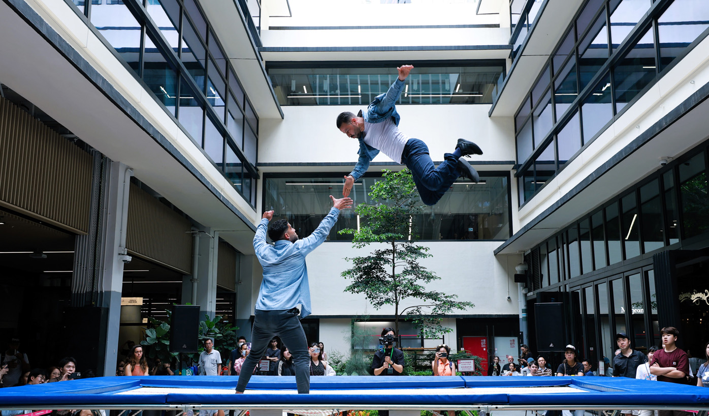 Trampoline x Hip Hop Performances