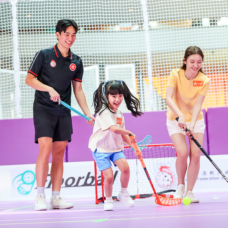 家庭参与室内运动活动「华懋荃运会」，促进提升生活质素与社区发展，荃湾愉景新城 D·PARK 商场，香港华懋集团