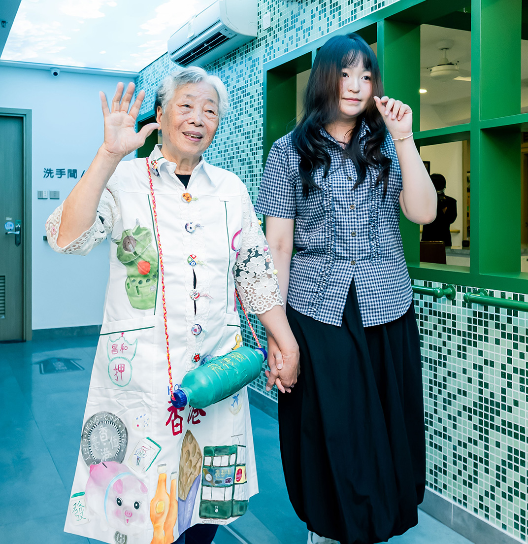 長者作品《承載》 張瑞容 （78 歲）