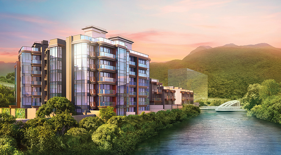 住宅建築 WHITESAND COVE 納入了多元化的投資物業組合，提供優質住宅生活體驗，西貢白沙灣，香港華懋集團