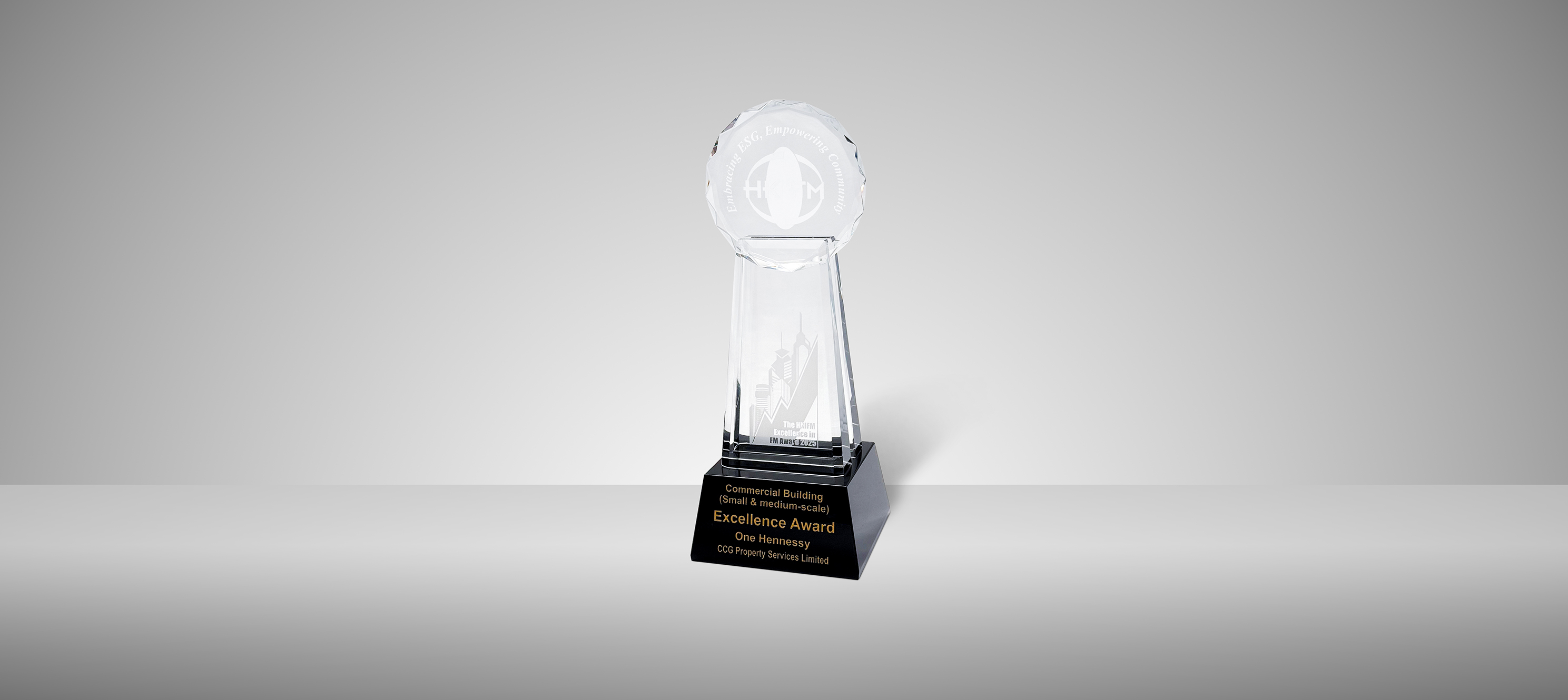 The HKIFM Excellence in Facility Management Award 2025 | Commercial Building (Small & medium-scale) – Excellence Award | One Hennessy – CCG Property Services Limited