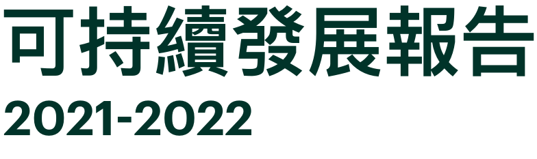 sustainability report 2021-2022